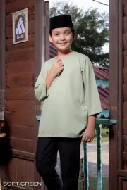 Kids Size - Soft Green