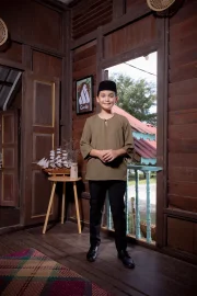 Kids Size - Olive Green - Image 3