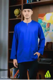 Lengan Panjang - Royal Blue