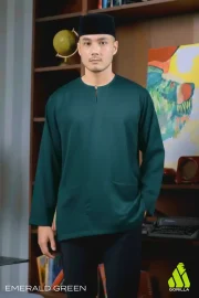 Lengan Panjang - Emerald Green
