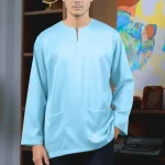 Lengan Panjang - Baby Blue