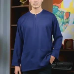 Lengan Panjang - Navy Blue