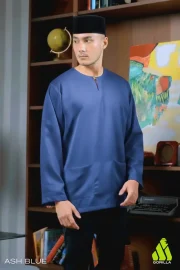 Lengan Panjang - Ash Blue - Image 2