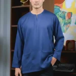 Lengan Panjang - Ash Blue