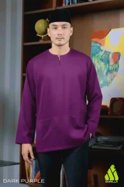 Lengan Panjang - Dark Purple