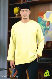 Lengan Panjang - Soft Yellow