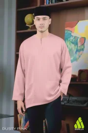 Lengan Panjang - Dusty Pink