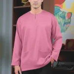 Lengan Panjang - Rose Pink