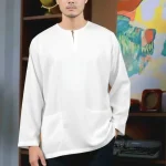 Lengan Panjang - White