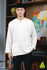 Lengan Panjang - White