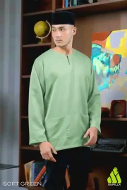 Lengan Panjang - Soft Green - Image 2