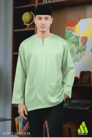 Lengan Panjang - Soft Green